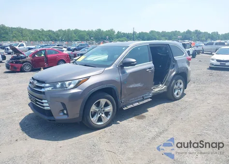 2019 Toyota Highlander Limited z USA, uszkodzony, nr VIN 5TDDZRFHXKS997288
